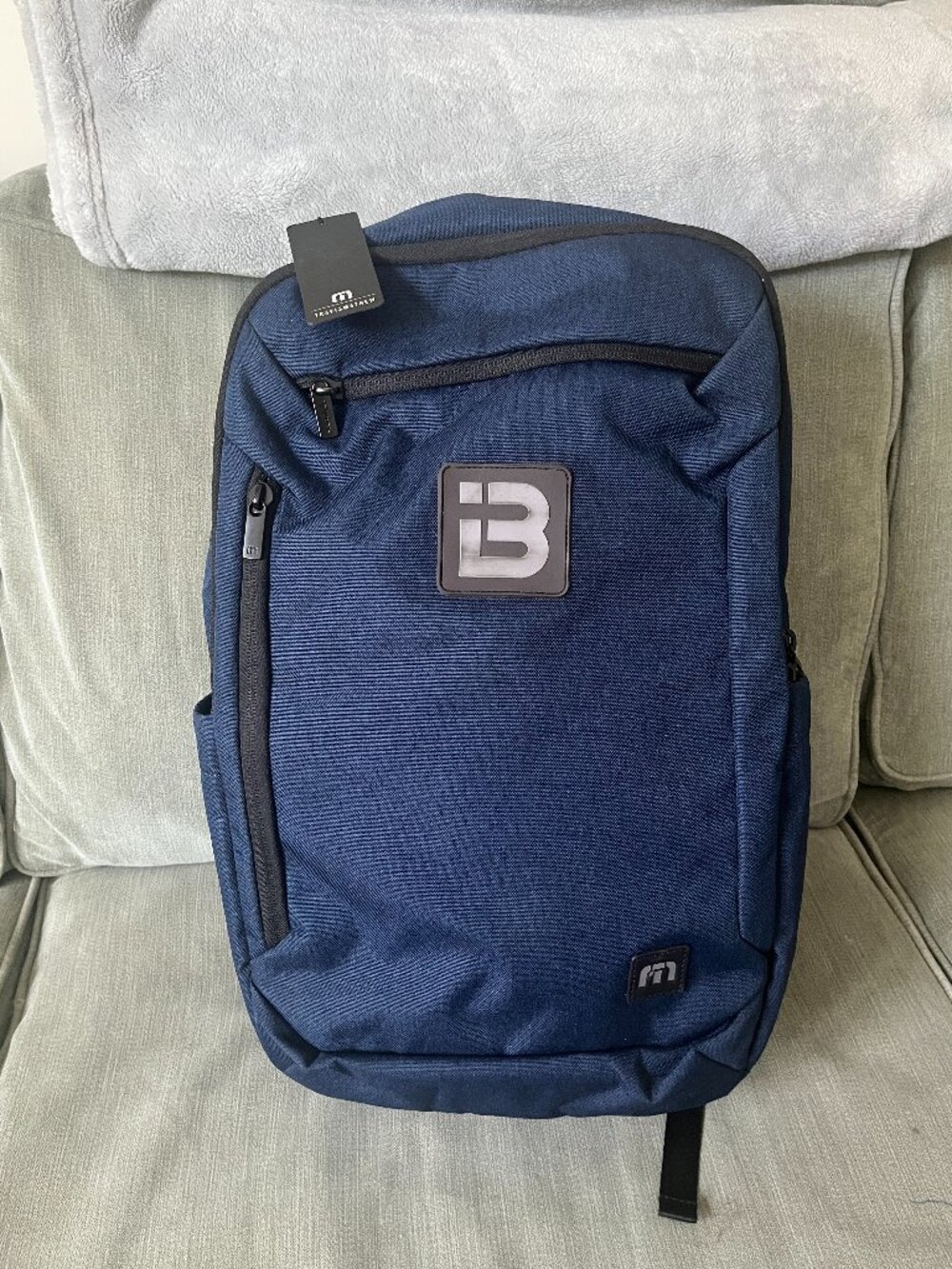 Travis Mathew Duration Backpack Navy Heather SKU: TMB105